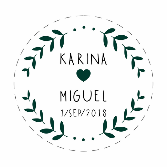 Cilindro para boda - Mod. 111 Hojas 💍 | Festiboda