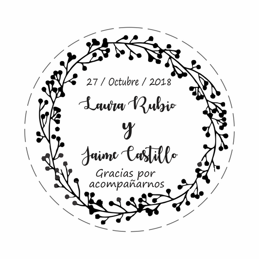 Cilindro para boda - Mod. 107 Greca 💍 | Festiboda