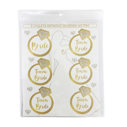 Distintivos Despedida Soltera Anillo Bride to Be | Festiboda