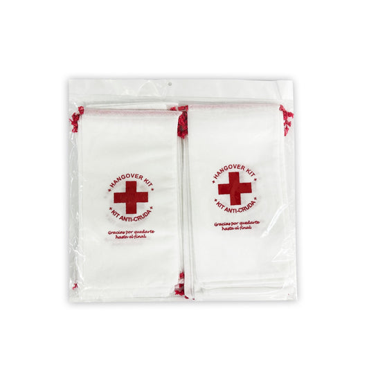 Kit Anticruda para Boda Clásico Blanco Paquete 20 pzas  –Empacado en Bolsa-