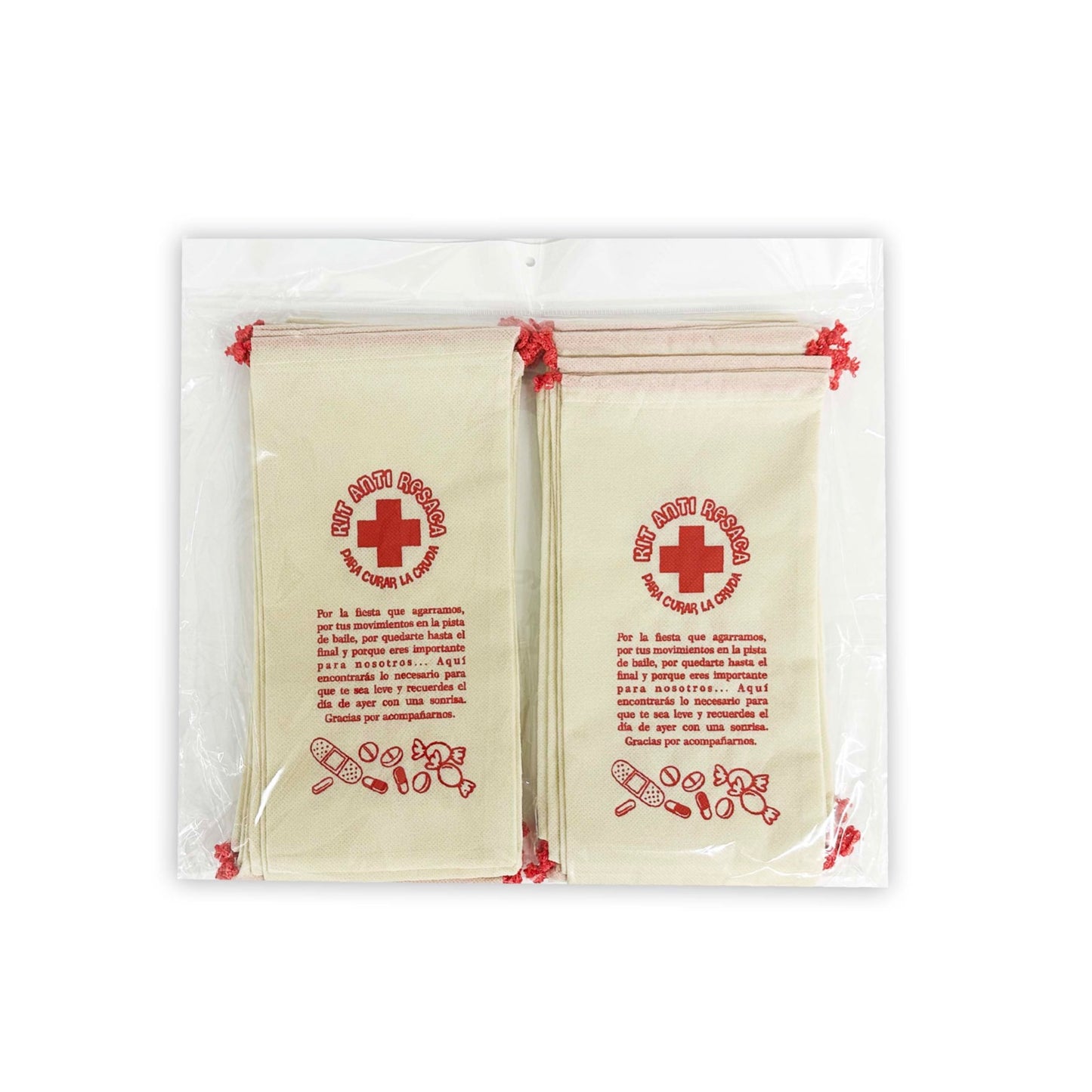 Kit Anticruda Nuevo Beige Paquete 20 pzas –Empacado en Bolsa Blí