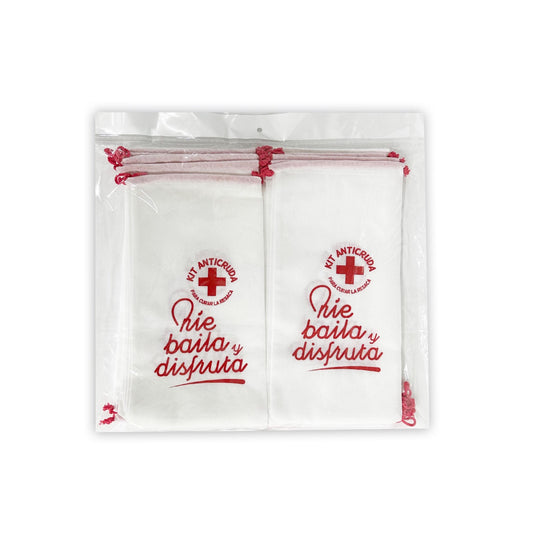 Kit Anticruda XV Años Blanco Paquete 20 pzas  –Empacado en Bolsa