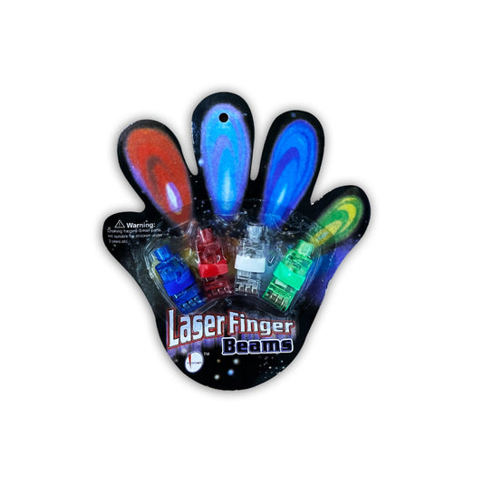 Anillo LED Laser Dedo Bister 4 pzas | Festiboda
