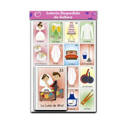 Lotería Despedida | Festiboda