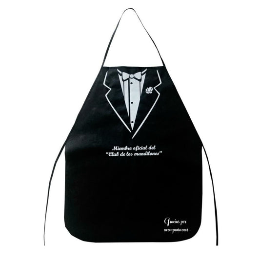 Mandil para Boda Personalizado Smoking 💍 | Festiboda