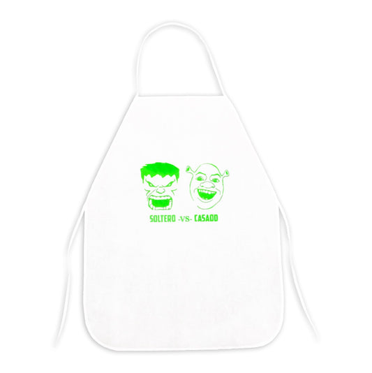 Mandil para Boda  Personalizado Soltero Vs Casado 💍 | Festiboda