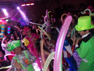 Globo Zepellin N°270 Salchicha Neón Bolsa 50 pzas | Festiboda