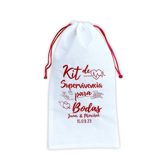 Costalito para Kit Anticruda para Boda mod. 12 Supervivencia 💍