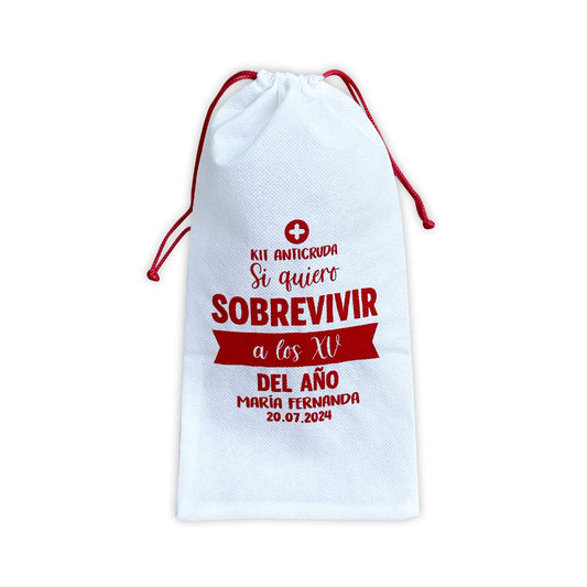 Costalito para Kit Anticruda para XV Años mod. 10 Sobrevivir XV 🎁