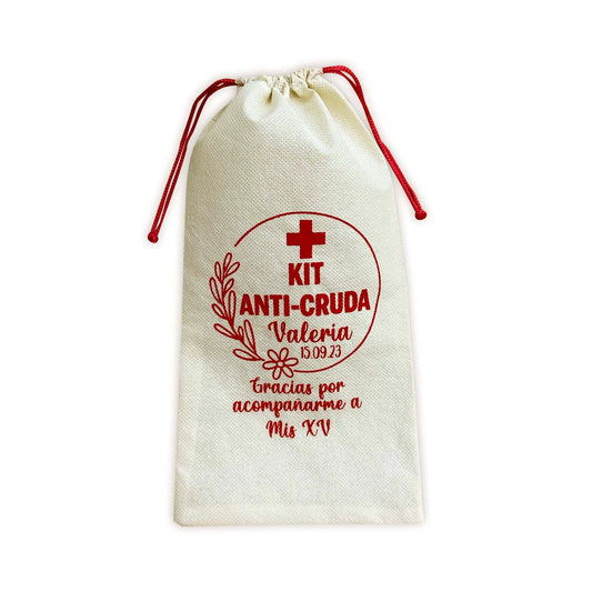Costalito para Kit Anticruda para XV Años mod. 5 Media flor XV 🎁