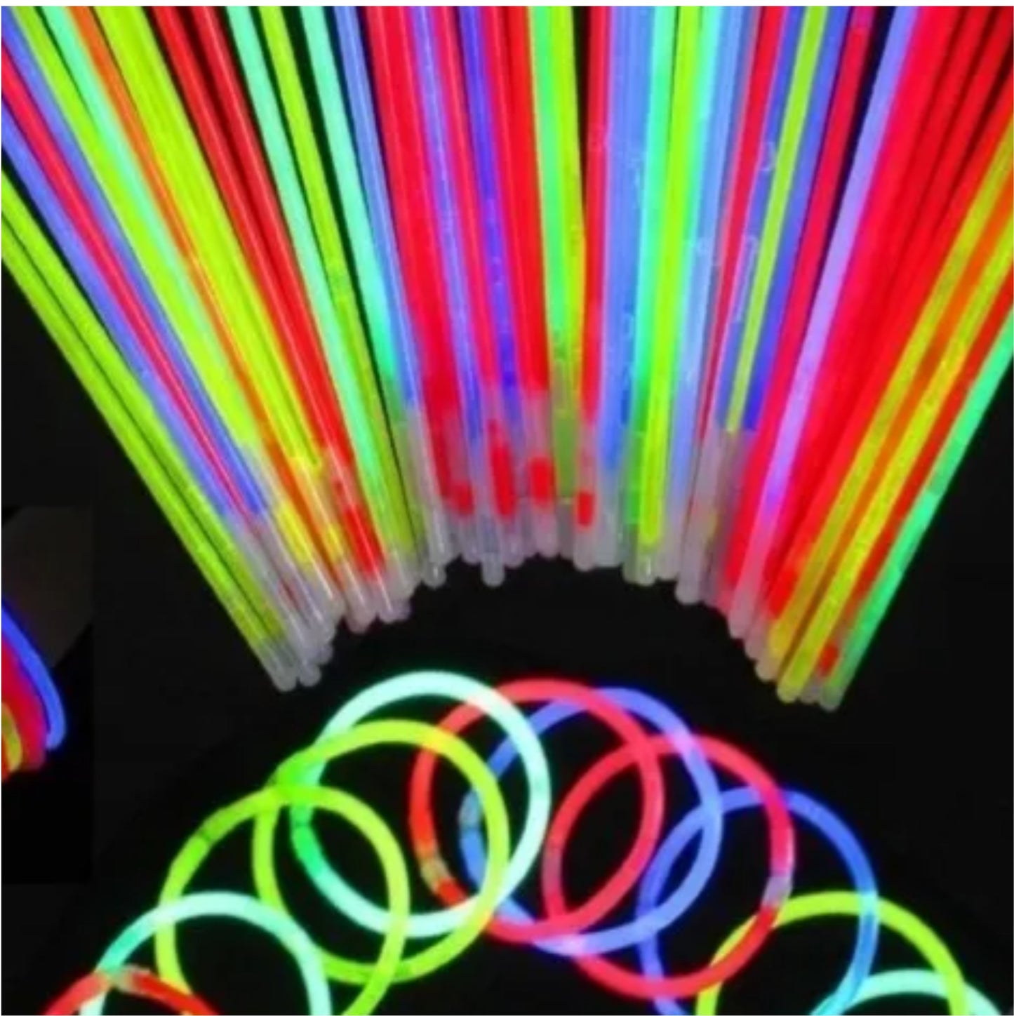 Pulseras Neón  Surtidos Set de 15 pzas | Festiboda