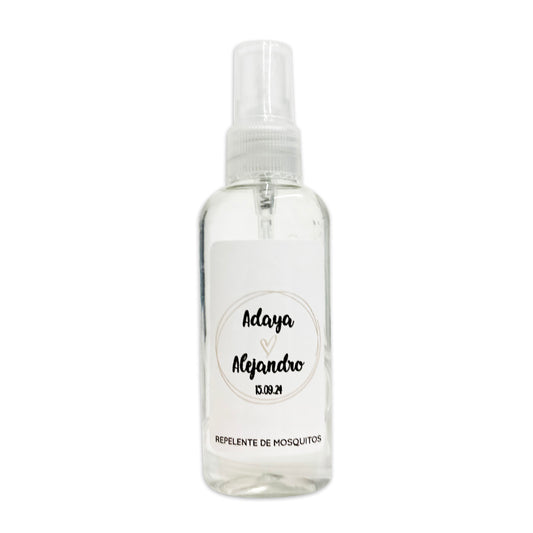 Repelente para Boda Personalizado – Mod. 102 Dibujo cora 💍