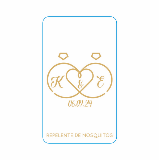 Repelente para Boda Personalizado – Mod. 104 fusiones 💍