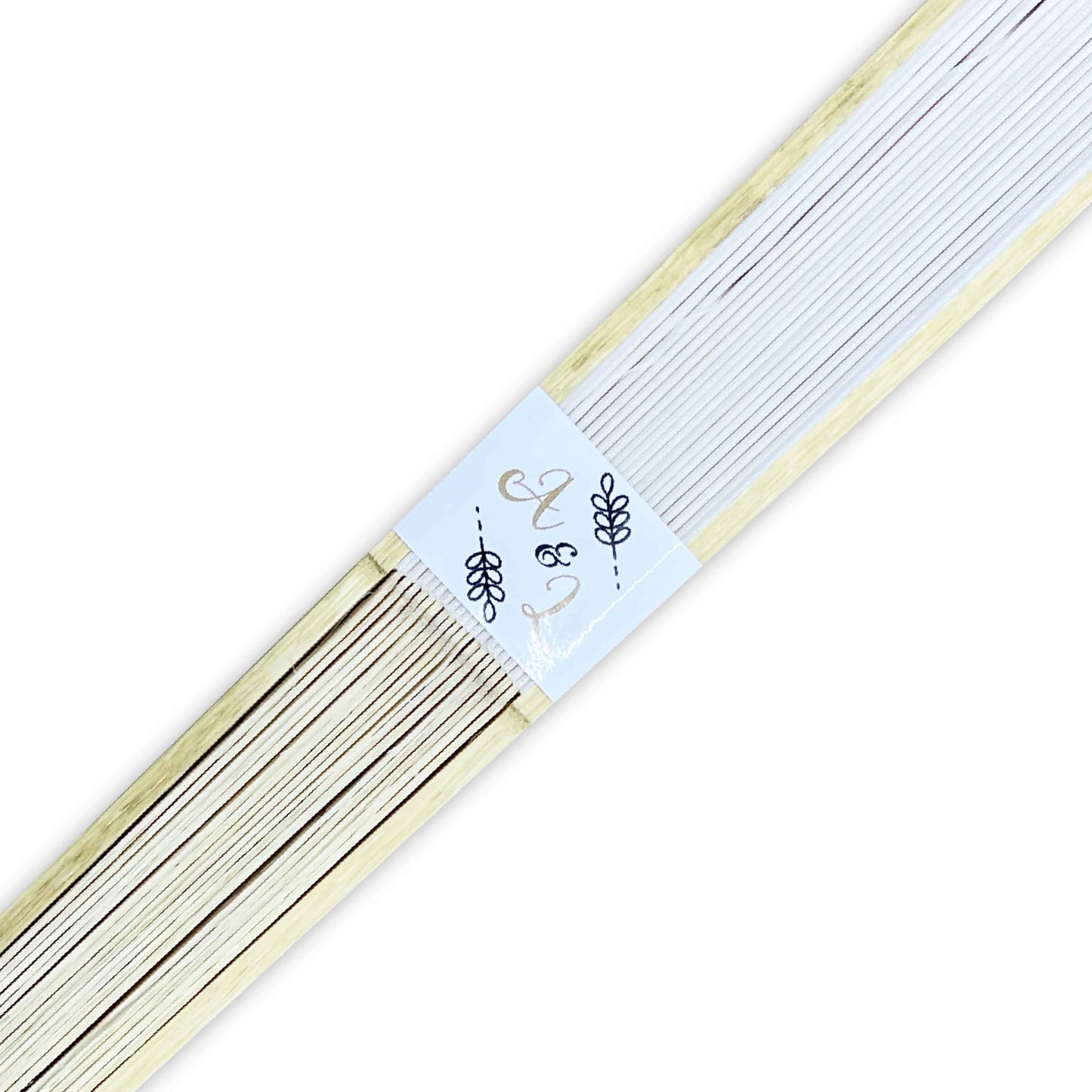 Abanico para Boda Personalizado -  Mod. 105 Roxana 💍 | Festiboda