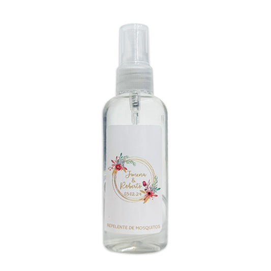 Repelente para Boda Personalizado – Mod. 115 Rosa floral 💍
