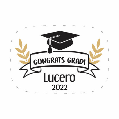 Cilindro para graduacion - Mod. 171 Congratulations 🧴 | Festiboda