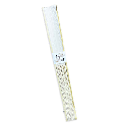 Abanico para Boda Personalizado -  Mod. 18 Media flor dorada 💍
