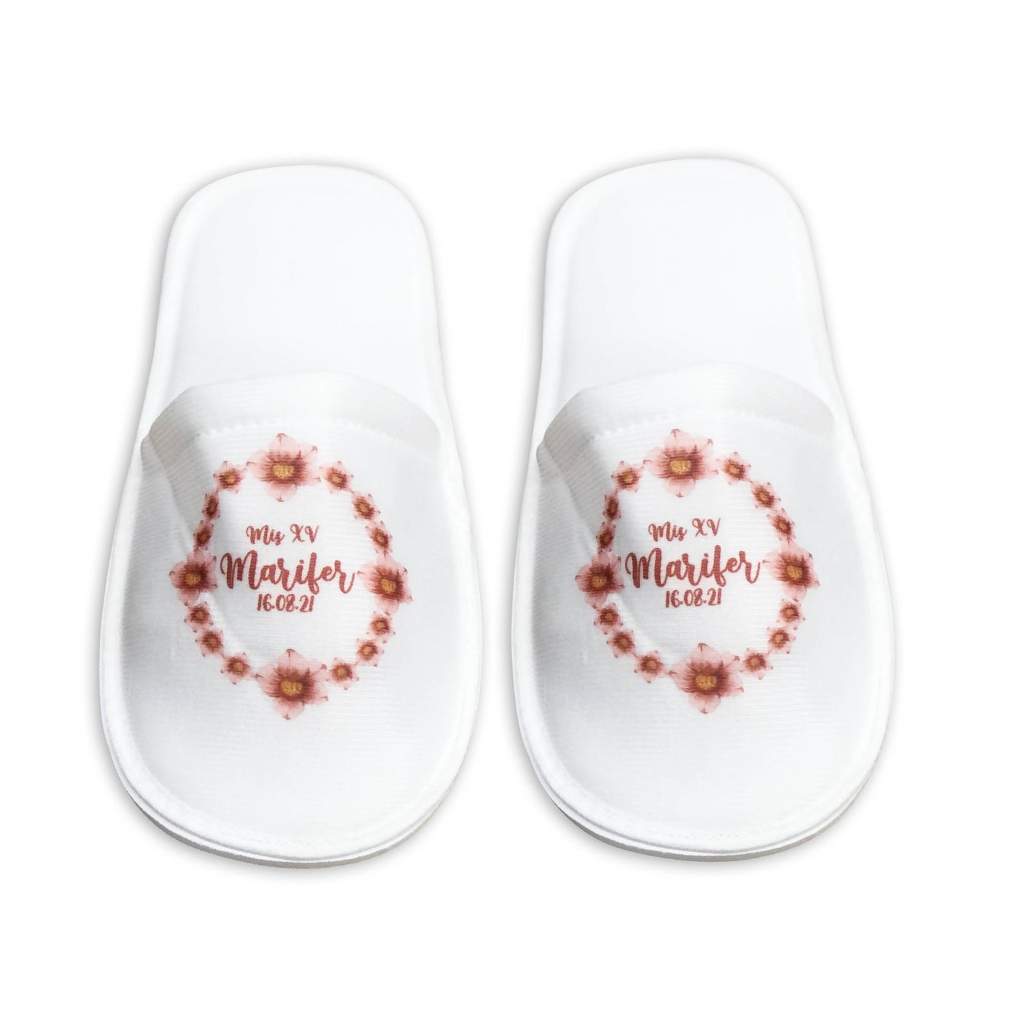 Pantufla Full Color Mod 194 4 Flores | Festiboda