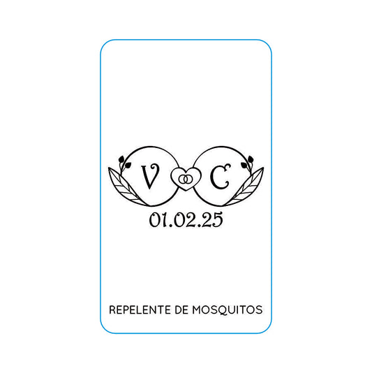 Repelente para Boda Personalizado – Mod. 38 Circulo 💍 | Festiboda