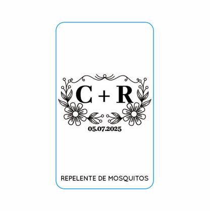 Repelente para Boda Personalizado – Mod. 51 Margaritas 💍