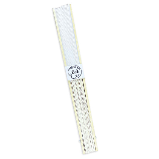 Abanico para Boda Personalizado -  Mod. 53 Circulo de Rosas 💍