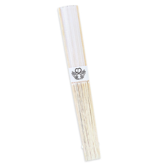 Abanico para XV años Personalizado - Mod. 530 Corazón Real