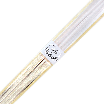 Abanico para XV años Personalizado - Mod. 535 Sencillo Corazoncil