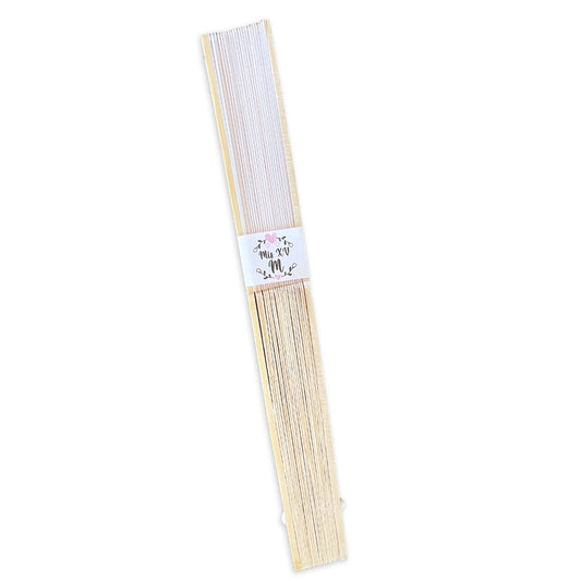 Abanico para XV años Personalizado - Mod. 570 Pasteles | Festibod