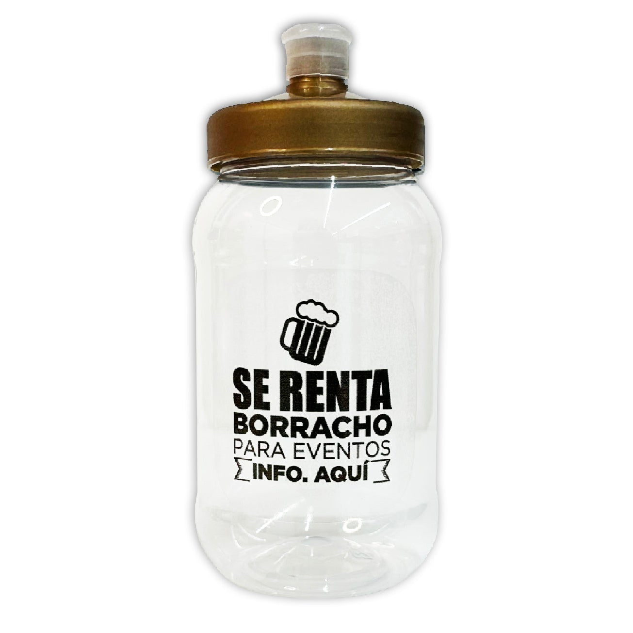 Cilindro Mod. 64 SE RENTA ( Tinta: Negra - Tapa: Oro - Vinil :Tra