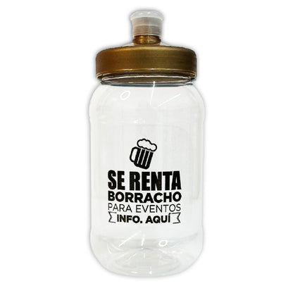 Cilindro Mod. 64 SE RENTA ( Tinta: Negra - Tapa: Oro - Vinil :Tra