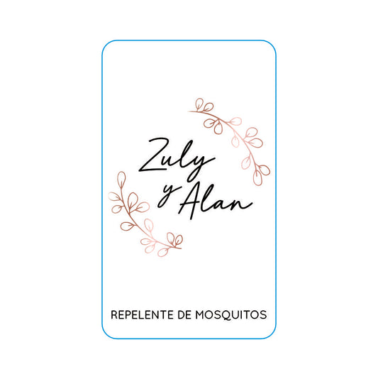 Repelente para Boda Personalizado – Mod. 11 Ramita 💍 | Festiboda