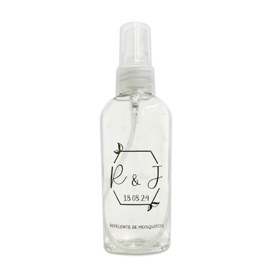 Repelente para Boda Personalizado – Mod. 85 Hexagono floral 💍