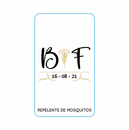 Repelente para Boda Personalizado – Mod. 91 Tuli 💍 | Festiboda