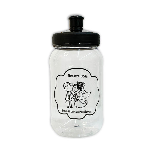Cilindro Mod. 92 NUBE ( Tinta: Negra - Tapa: Negra - Vinil :Trans