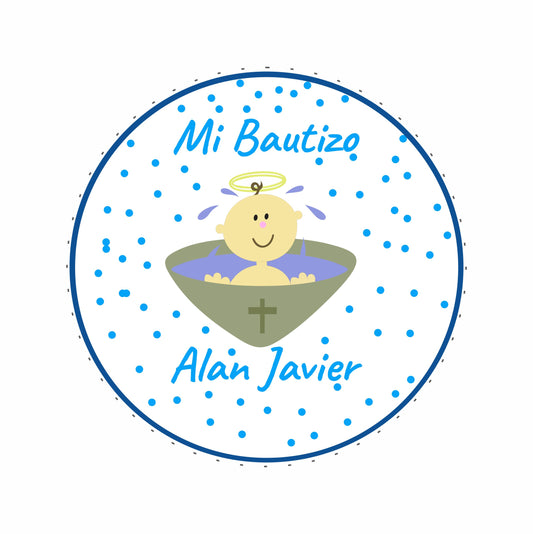 Cilindro para bautizo - Mod. 519 Bautizo 🧴 | Festiboda