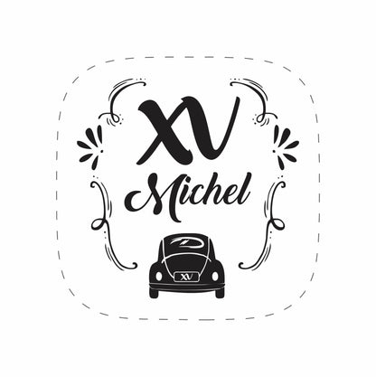 Cilindro para XV años -  Mod. 4 Carro 🧴 | Festiboda
