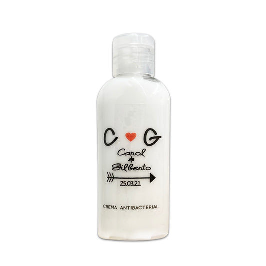 Gel Antibacterial ó Crema para Boda Personalizado Mod. 31 Flecha