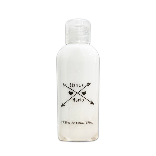 Gel Antibacterial ó Crema para Boda Personalizado Mod. 35 Dos fle