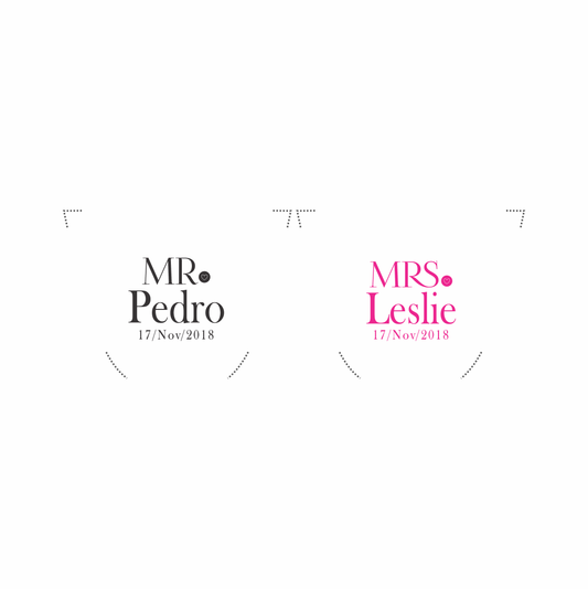 Pantufla Mod 116 Mr &amp; Ms | Festiboda