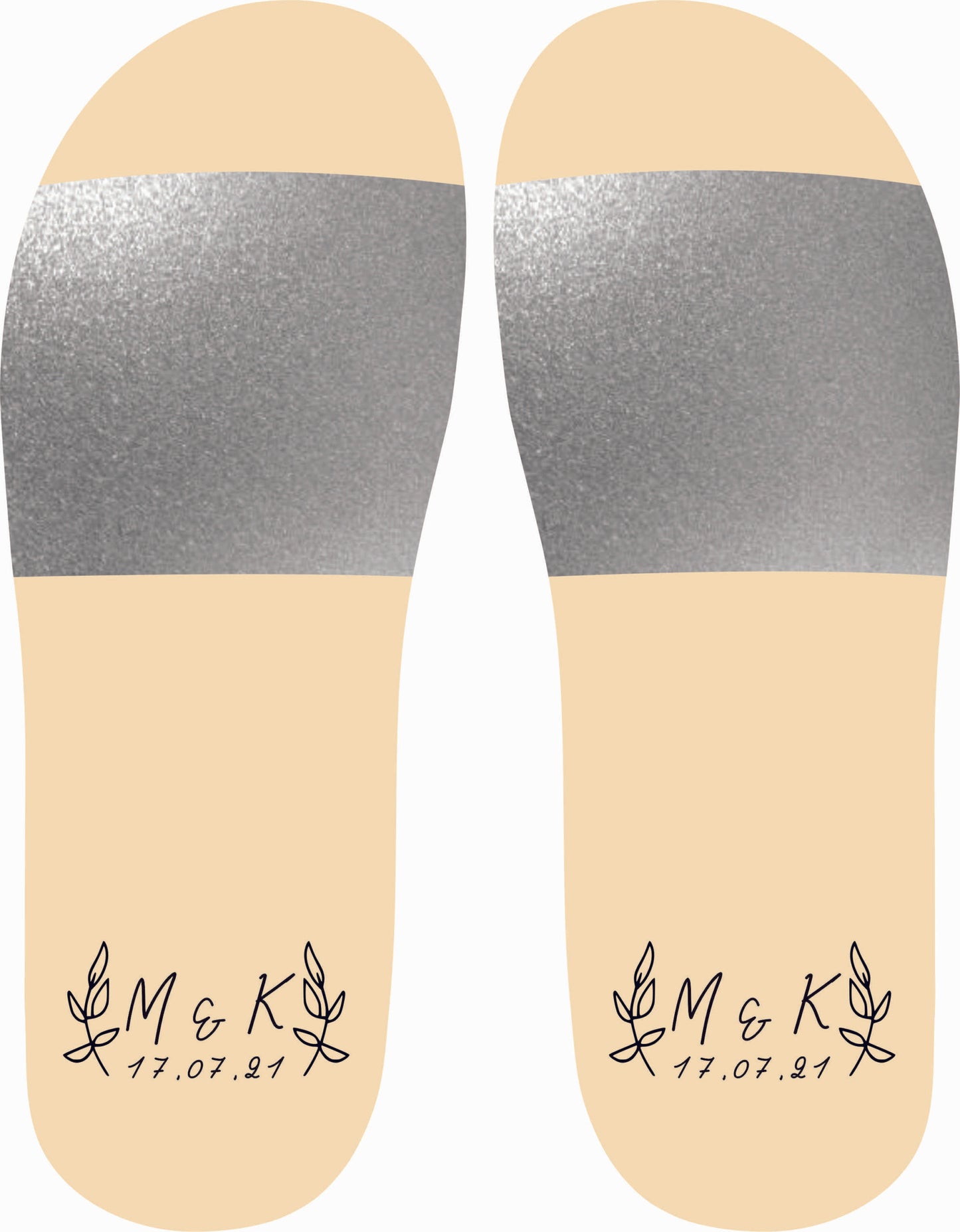 Chancleta para boda - Mod.6  Hojitas 💍 | Festiboda