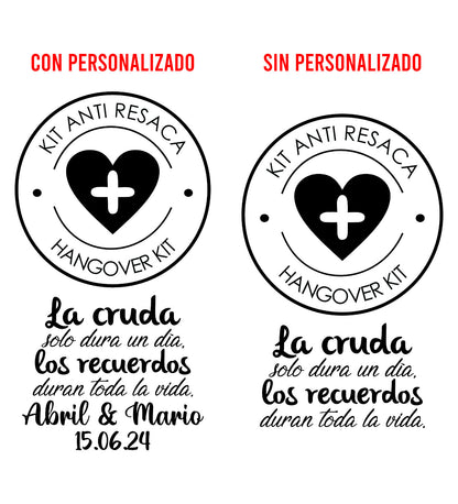 Costalito para Kit Anticruda para Boda mod. 11 Corazon cruz 💍