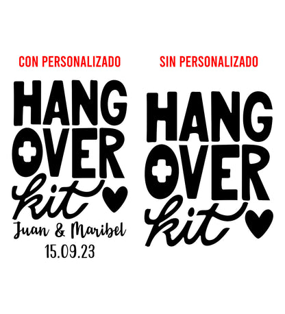 Costalito para Kit Anticruda para Boda mod. 13 Hangover 💍