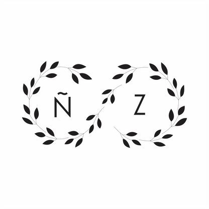 Abanico para Boda Personalizado -  Mod. 3 Laurel 💍 | Festiboda