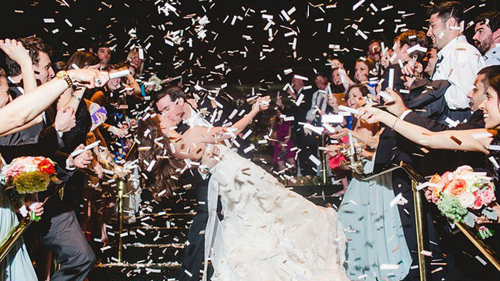 Cañon Confetti Salida de Novios 16 cm | Festiboda