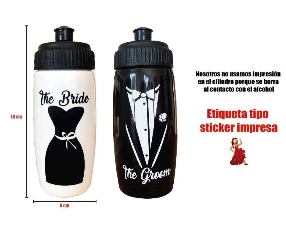 CILINDRO DE NOVIOS -- 🔥 ENVIO INMEDIATO 🔥 -- 🧴 | Festiboda