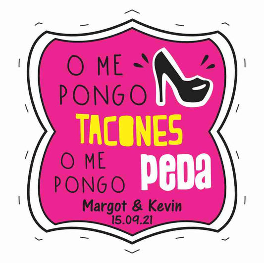 Cilindro para boda - Mod. 165 Tacon y peda 💍 | Festiboda