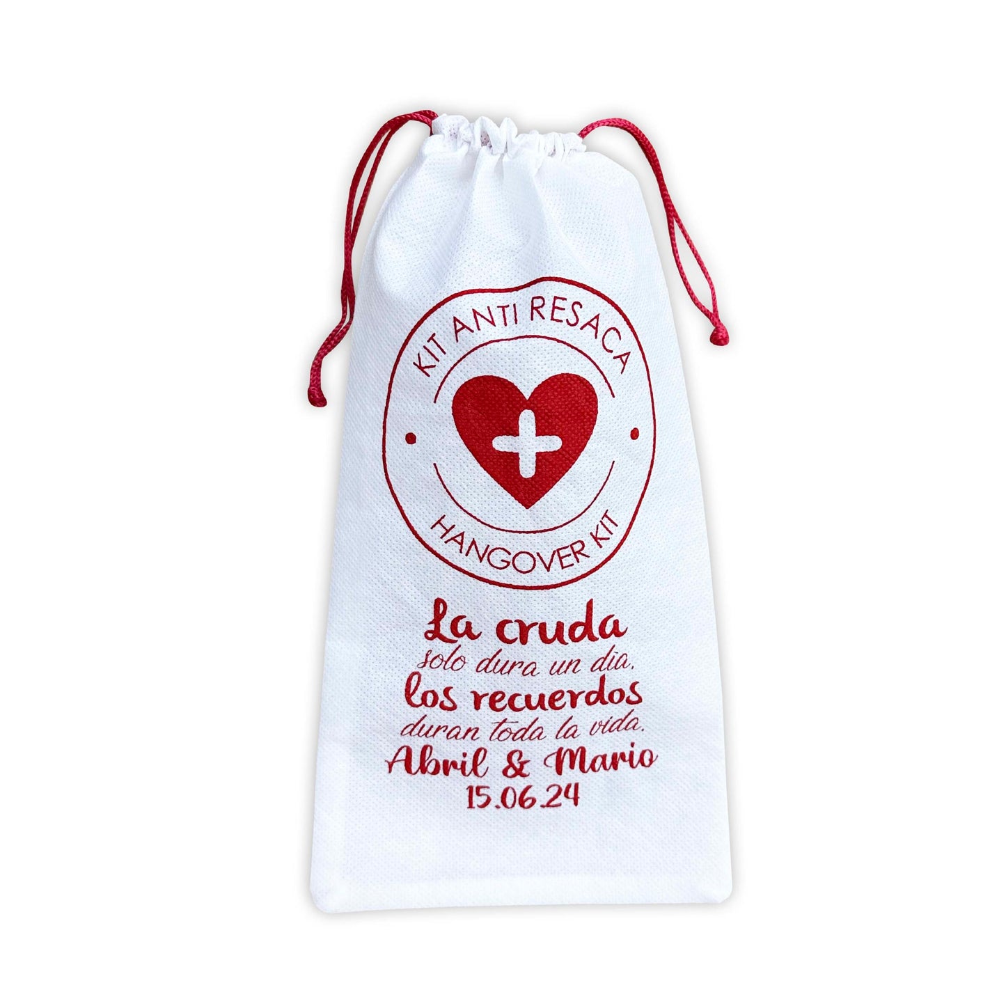 Costalito para Kit Anticruda para Boda mod. 11 Corazon cruz 💍