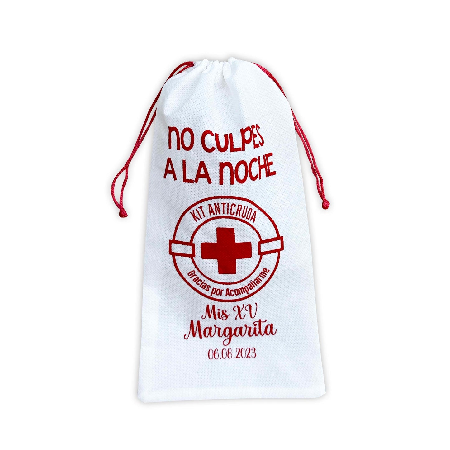 Costalito para Kit Anticruda para XV Años mod. 9 No culpes a la n